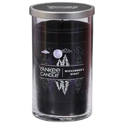 Yankee Candle Midsummer's Night Medium Pillar Candle - 14.25 Oz