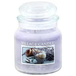 Village Candle Lavendar Vanilla Traditions Med Dome - 13.75 Oz