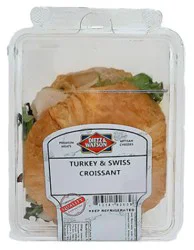 Dietz And Watson Turkey And Swiss Croissant Sandwich - 7.25 Oz