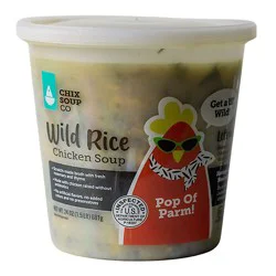 Chix Soup Co Chicken And Wild Rice Soup - 24 Oz