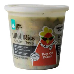 Chix Soup Co Chicken And Wild Rice Soup - 24 Oz