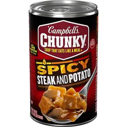 Campbell's Chunky Spicy Steak And Potato Soup - 18.8 Oz