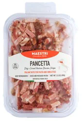 Maestri Pancetta Strips - 3.5 Oz