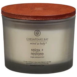 Chesapeake Bay Candle Relax And Restore - 11 Oz.
