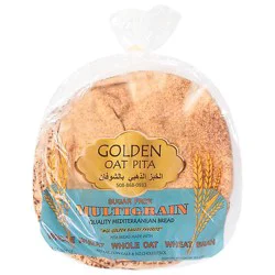 Golden Oat Mediterranean Multigrain Pita Bread - 14 Oz.