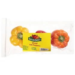 Naturesweet Sweet Mixed Bell Peppers 3 Count