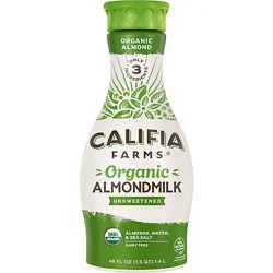 Califia Farms Organic Unsweetened Almond Milk - 48 Fl. Oz.