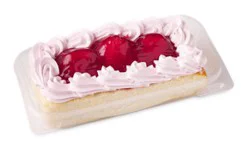 Fresh Strawberry Mini Bar Cake - Each