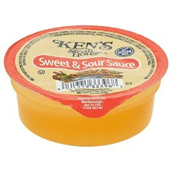 Kens Sweet And Sour Sauce Dipping Individual Cup - 2 Oz