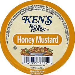 Kens Honeycomb Mustard Dipping Individual Cup - 2 Oz