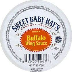 Sweet Baby Rays Buffalo Wing Sauce Dipping Individual Cup - 2 Oz
