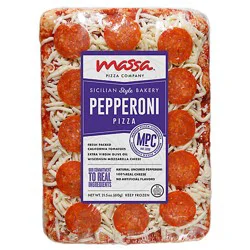 Massa Pizza Company Pepperoni Pizza - 20.3 Oz