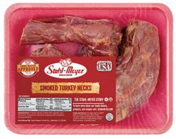 Stahl Meyer Smoked Turkey Necks Tray Pack - 2.00 Lb
