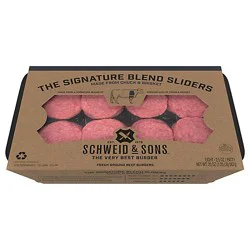 Schweid & Sons Custom Blend Beef Chuck Brisket Sliders - 20 Oz