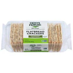 Open Nature Rosemary Seasalt Flatbread Crackers - 10 Oz