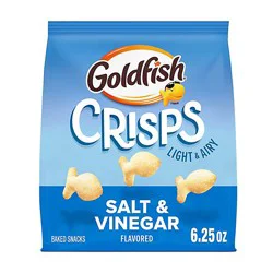 Goldfish Salt & Vinegar Flavored Crisps - 6.25 Oz