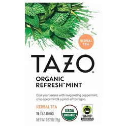 Tazo Tea Bag Refresh Mint - 16 Count