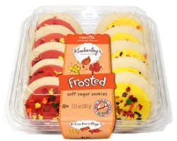 Kimberlys Bakeshop Vanilla Frosted Cookies Harvest - 13.5 Oz