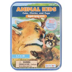 Bendon Animal Kids Magnetic Tin - Each