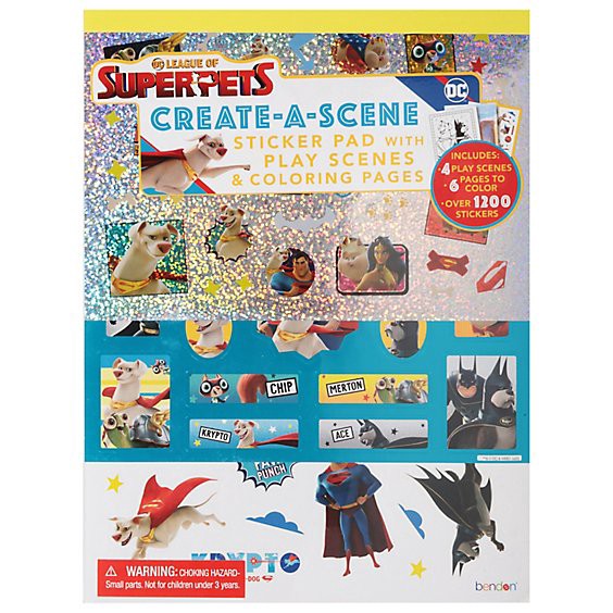 slide 1 of 1, Bendon Dc League Of Super Pets - Each, 1 ct