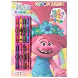 Bendon Trollstopia Color By Number - Each