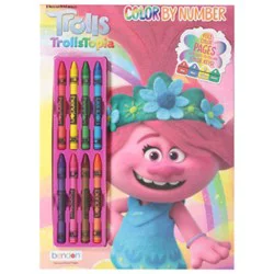 Bendon Trollstopia Color By Number - Each