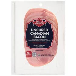 Dietz And Watson Canadian Bacon Slices With Natural Juices - 7 Oz
