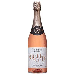 Thomson And Scott Noughty Alcohol Free Sparkling Rose Wine - 750 Ml