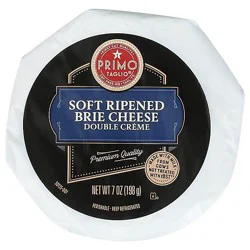 Primo Taglio Soft Ripened Brie Cheese Double Creme - 7 Oz