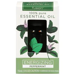 Fusion Essential Oils Peppermint - 15 Ml