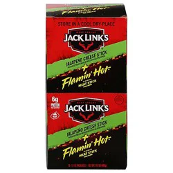 Jack Links Flamin Hot Meat And Cheese Stick - 1.1 Oz