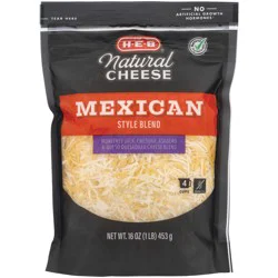 H-E-B Mexican Blend Fancy Shredded Cheese