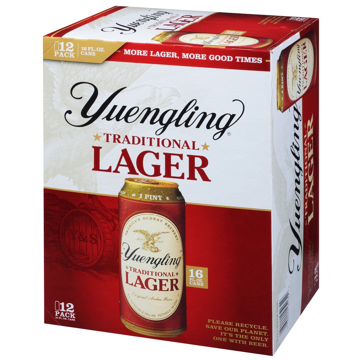 slide 12 of 15, Yuengling Traditional Lager Beer 12 - 16 fl oz Cans, 12 ct