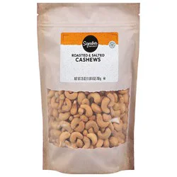 Signature Select Roasted Salted Cashews - 25 Oz.