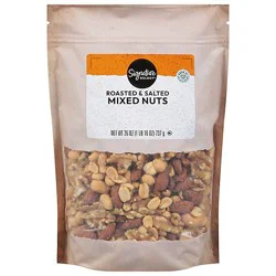 Signature Select Roasted And Salted Mixed Nuts - 26 Oz.