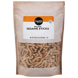 Signature Select Salted Sesame Sticks - 18 Oz