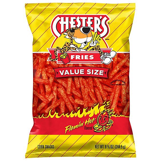 slide 1 of 8, Chesters Fries Flamin Hot - 8.63 Oz, 8.63 oz
