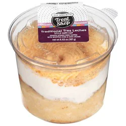 Our Specialty Treat Shop Traditional Tres Leches Style Cake Cup - .414 Lb