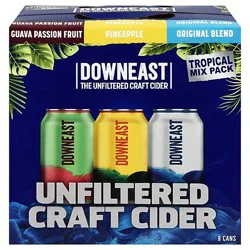 Downeast Mix Pack 2 In Cans - 9-12 Fl. Oz.
