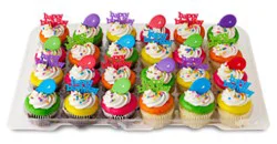 Assorted Bc Cupcakes With Picks 24 Count - Each