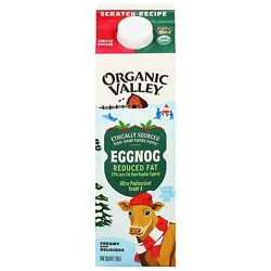 Organic Valley Reduced Fat Egg Nog - 32 Fl. Oz.