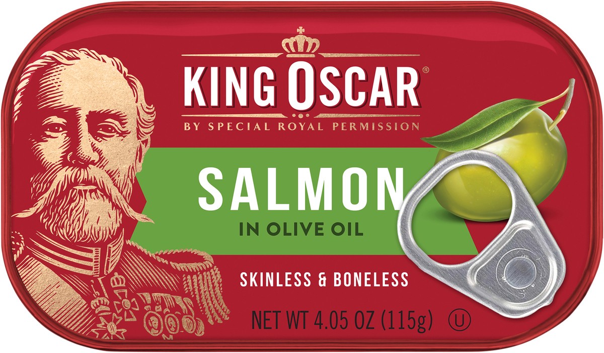 slide 6 of 6, King Oscar Skinless Boneless Salmon - 4.05 Oz, 4.05 oz