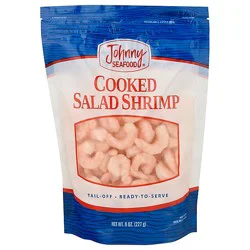 Johnny Seafood Shrimp Salad Cooked - 8 Oz