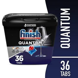 Finish Powerball Quantum Dishwasher Detergent Tabs - 36 Count