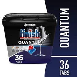 Finish Powerball Quantum Dishwasher Detergent Tabs - 36 Count