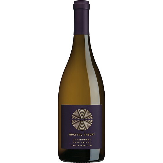 slide 1 of 1, Quattro Theory Chardonnay Wine - 750 Ml, 750 ml