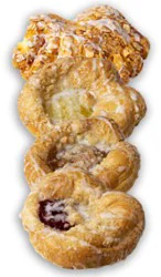 Assorted Snail Danish 4 Count - Each
