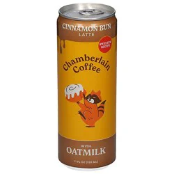 Chamberlain Coffee Latte Oatmilk Cinnamon Bun Ready To Drink - 11 Fl. Oz.