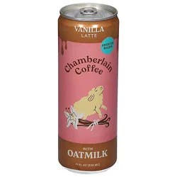 Chamberlain Coffee Latte Oatmilk Vanilla Ready To Drink - 11 Fl. Oz.