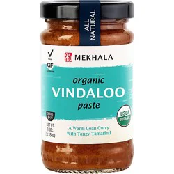 Mekhala Paste Vindaloo Organic - 3.53 Oz